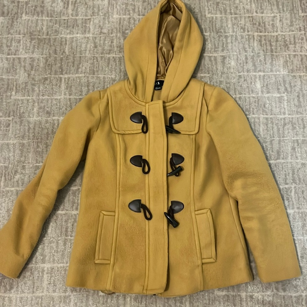 Mustard Peacoat
